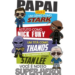 Arte Papai Marvel ***GRATIS***