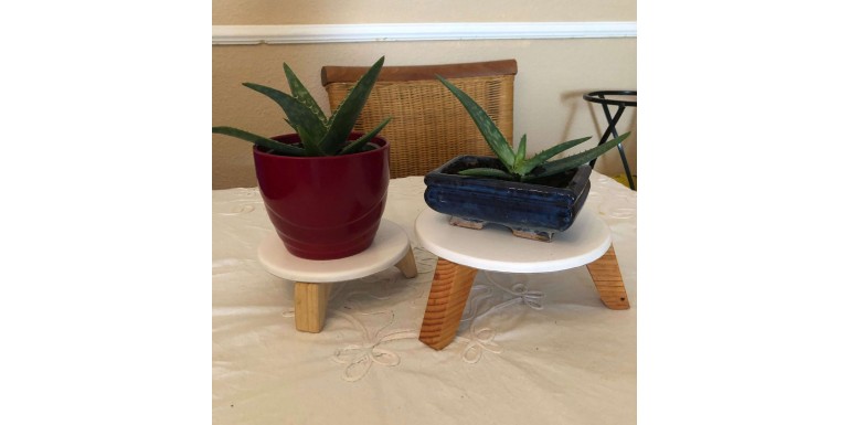 DIY | Como Fazer Bases de Madeira de Estilo Nórdico para Vasos ?